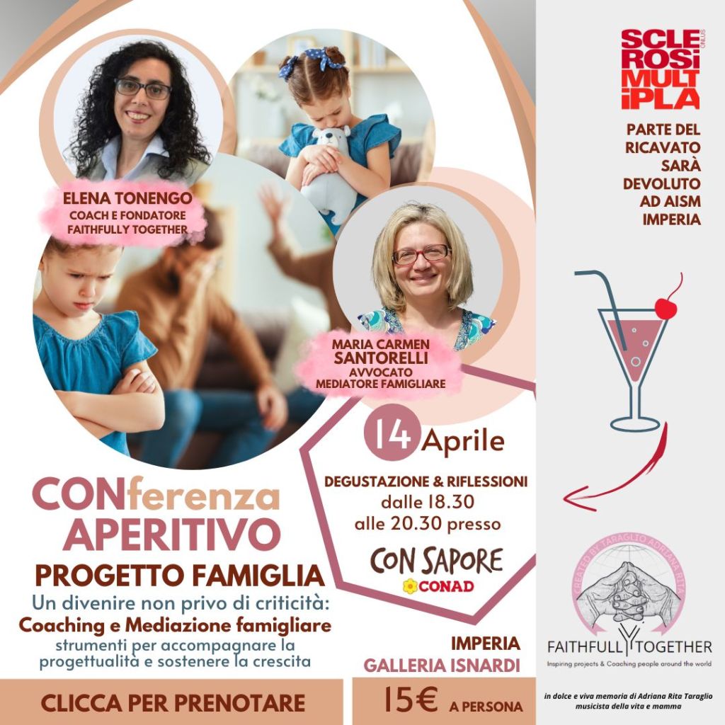 Imperia: Conferenza Aperitivo 14 Aprile – presso SAPORI Conad