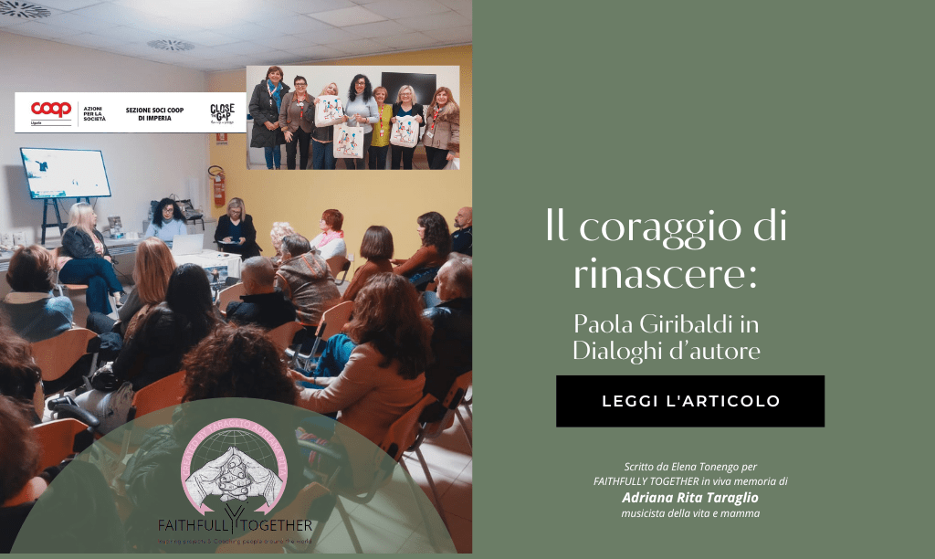 Il coraggio di rinascere: la storia di Paola Giribaldi in Dialoghi d’autore presso Coop ad Imperia